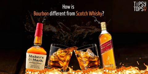 How is Bourbon different from Scotch Whisky?