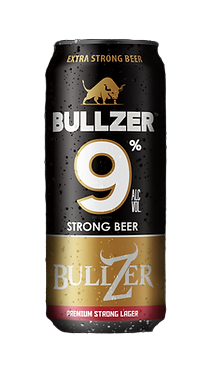 490ml 9% Bullzer X-Strong Belgium Lager Beer