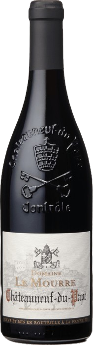 Bottle of Châteauneuf-du-Pape Domaine Le Mourre 2020 Red Wine