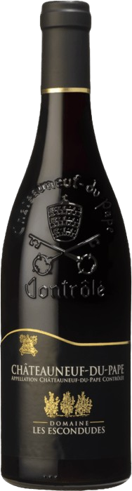 Châteauneuf-du-Pape Domaine Les Escondudes 2019 Wine Bottle