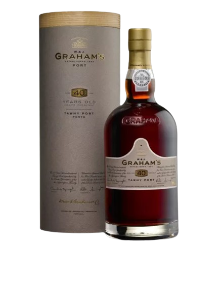 Luxury port wine aged 40 years