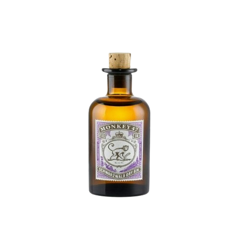Monkey 47 Dry Gin 50ml Miniature bottle with mulberry barrel-aged infusion