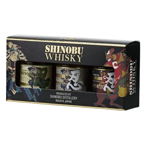 Shinobu Whisky Miniature set (50ml x 3/set)