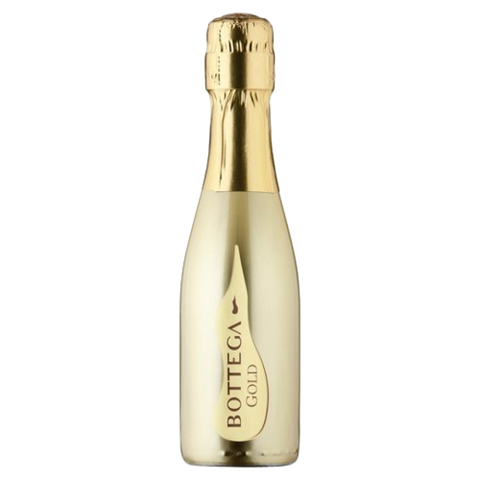 Bottega Gold Mini Prosecco Bottle 200ml