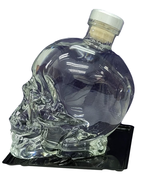Buy Crystal head Vodka in Skull Shaped Bottle 1000ml with Gift Box