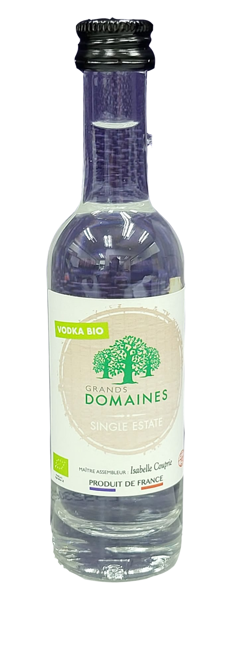 GrandsDomainesOrganicVodkaSingleEstate50ml
