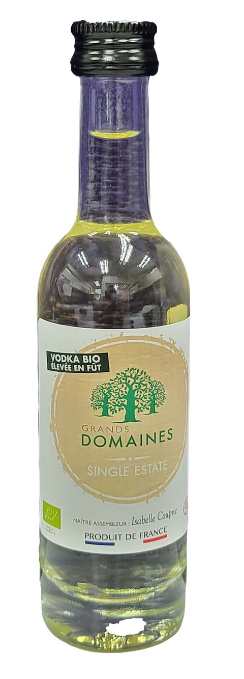 GrandsDomainesOrganicVodkaSingleEstateAgedinBarrel50ml
