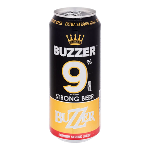 490ml 9% Buzzer X-Strong Belgium Lager Beer