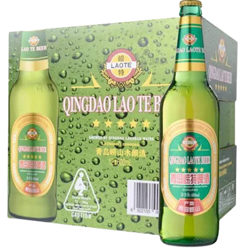 600ml Qingdao Laote Beer