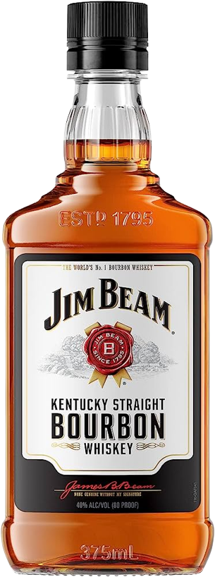Jim beam Kentucky Straight Bourbon Whisky 375 ml
