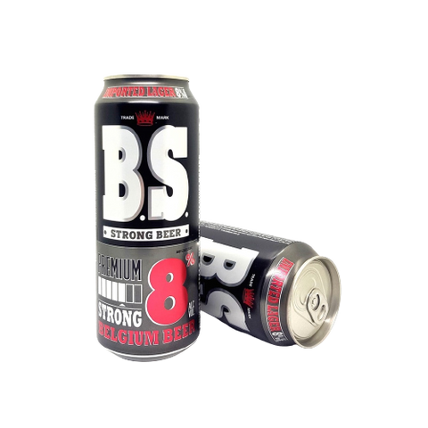 490ml BS Premium Belgium Lager Beer