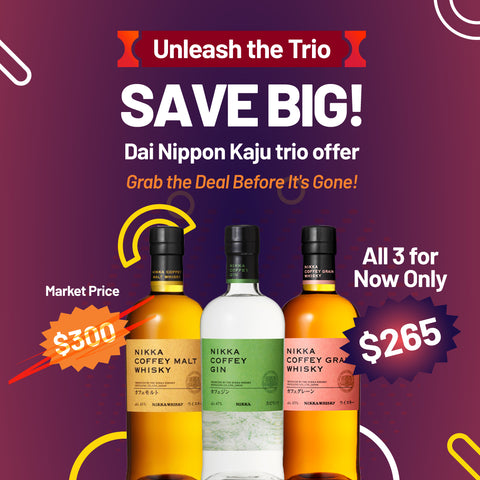 Get Header à Dai Nippon Kaju trio @ Flat $265