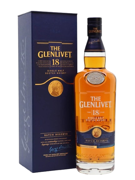 The Glenlivet 18 year Old (YO) Single Malt With Gift Box 700ml