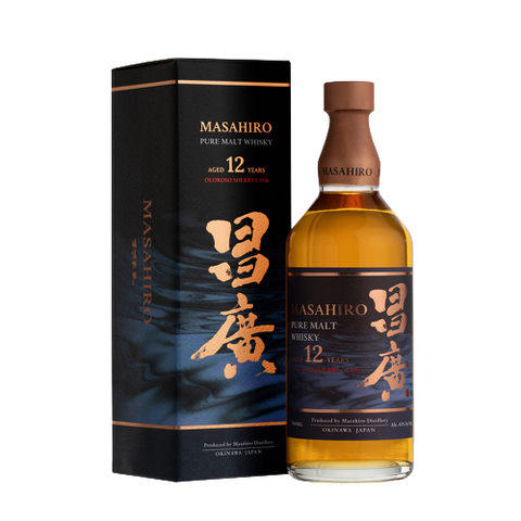 Masahiro 12 YO Pure Malt Oloroso Sherry Cask Whisky 700ml