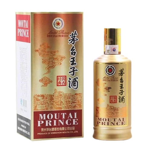 Moutai Prince Golden Classic Vintage 2023 with Gift box - 500 ml