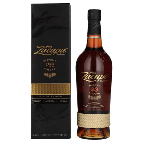 Ron Zacapa Centenario Sistema 23 years Solera Dark Rum with Gift Box 700ml