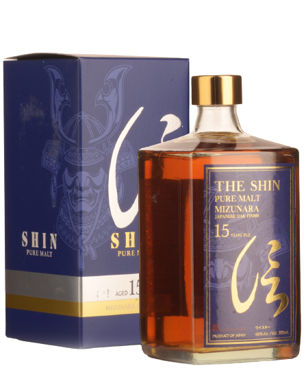 The Shin 15 Years Pure Malt Whisky Mizunara Oak Finish 700ml