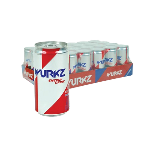 24 x 250 Wurkz Energy Drinks
