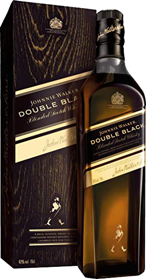 Johnnie Walker Double Black Label Blended Scotch Whisky 700ml