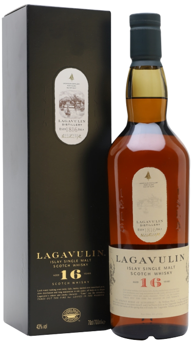 Lagavulin 16 Year Old (YO) Islay Single Malt Scotch Whisky 700ml