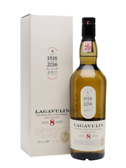 Lagavulin 8 Year Old (YO) Islay Single Malt Scotch Whisky 700 ml