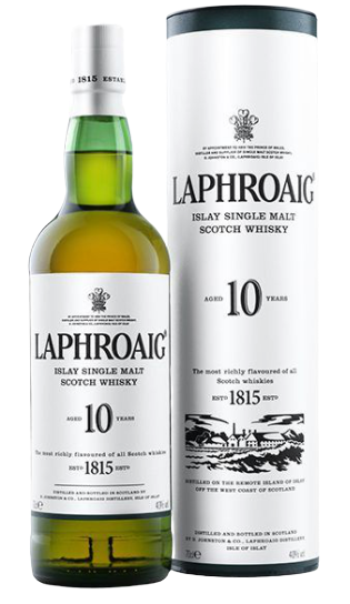Laphroaig 10 Year Old Islay Single Malt Scotch Whisky 700ml