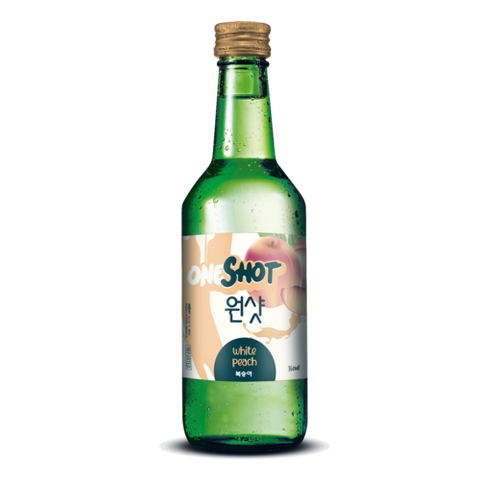 ONESHOT Soju White Peach 360ml