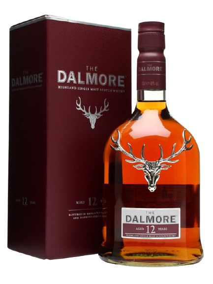 The Dalmore 12 Year Old Highland Single Malt Scotch Whisky 700ml (With Gift Box)