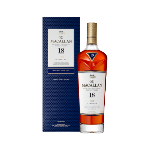 The Macallan 18 YO double cask 2021 Highland Single Malt Scotch whisky 700ml