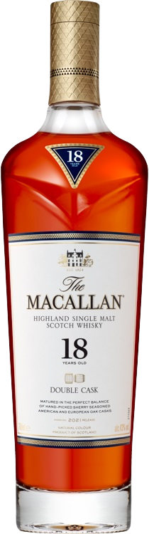 The Macallan 18 YO double cask 2021 Highland Single Malt Scotch whisky 700ml2