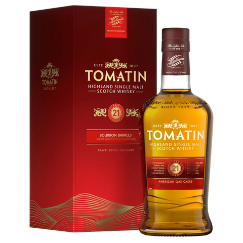 Tomatin 21 YO Highland Single Malt Scotch Whisky