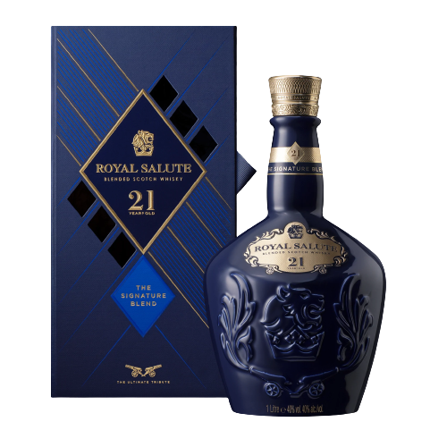 Buy Royal Salute 21 years 1000 ML The Signature Blend Blended Scotch ...