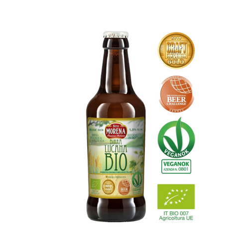 Birra Morena Lucana Bio Vegan Organic Craft Beer