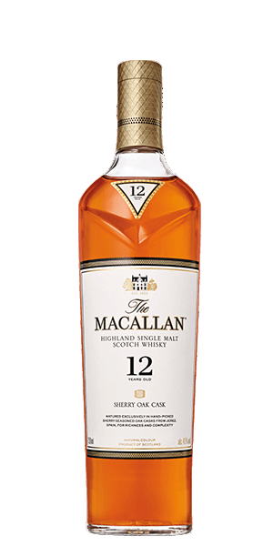 The Macallan 12 Year Old (YO) Sherry Oak Single Malt Whisky 700ml